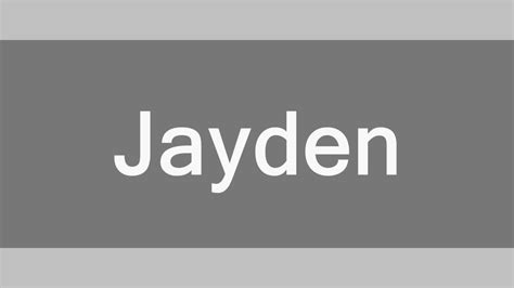 Jayden Youtube