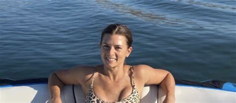 Danica Patrick Strips Down To A Bikini To Enjoy The Lake After Breakup