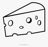 Cheese Coloring Drawing Clipart Clipartkey sketch template