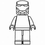 Lego Coloring Iron Man Pages Figure Drawing Printable Print Minifigure Template Mask Stikbot Para Person Getcolorings Avengers Color Armor Ferro sketch template