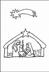 Weihnachtskrippe Krippe Malvorlage Weihnachten Malvorlagen Zeichnung Ausmalen Ausmalbilder sketch template