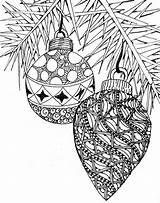 Coloring Pages Christmas Adult Winter Serendipity Noel Coloriage sketch template