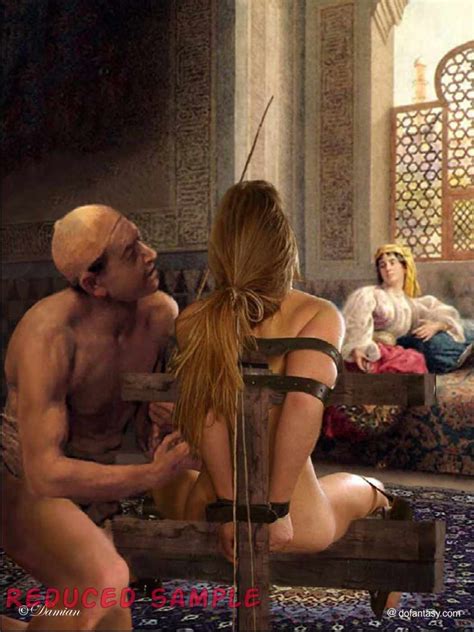 harem slave satisfying master