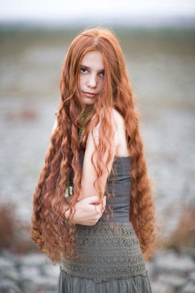 very long copper red hair awesomecurls redhead so