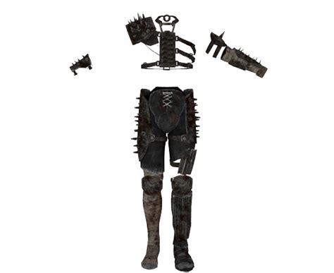 Raider Painspike Armor Fallout New Vegas Independent Fallout Wiki
