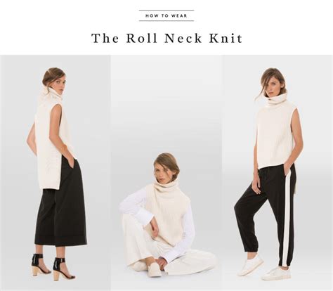 roll neck knit