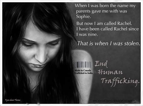 social justice human trafficking