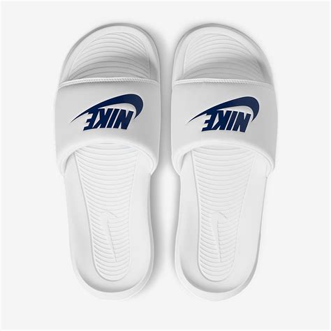 Nike Victori One Slide White Game Royal White Slides Mens Shoes