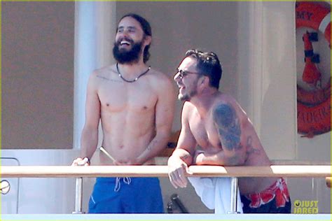 Jared Leto Makes A Big Splash By Going Shirtless In Italy Photo