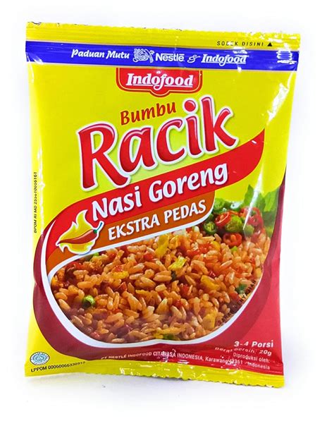 indofood racik nasi goreng extra pedas hot spicy frid rice etsy