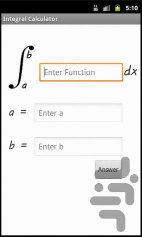 integral calculator demo  install android apps cafe bazaar