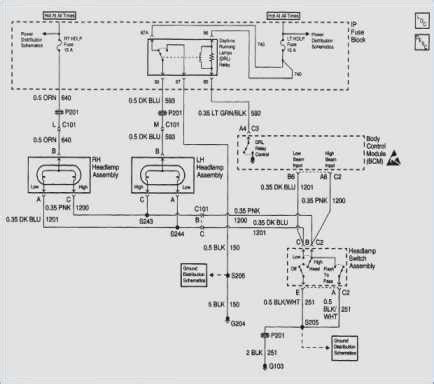 hhr headlight wiring diagram