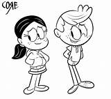 Loud Nickelodeon Bienvenue Coloriage Caricaturas Lincoln Conselhos Colorare Loudhouse Sobres sketch template