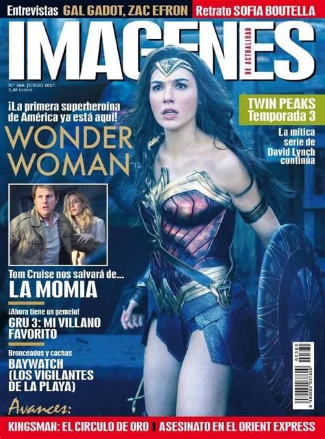 Gal Gadot Gal Gadot Movie Magazine Wonder Woman