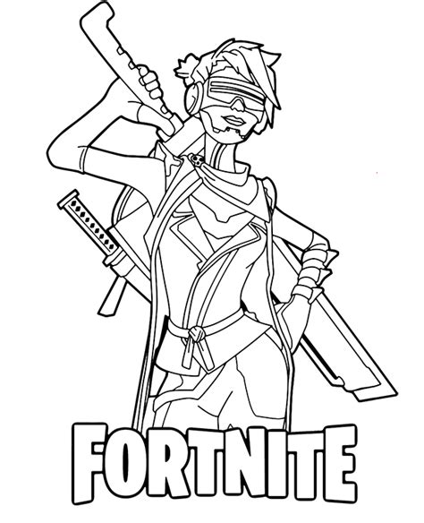 high quality fortnite coloring sheets page