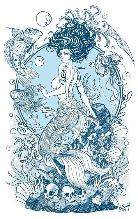 mermaid coloring sheets images  pinterest mermaid art