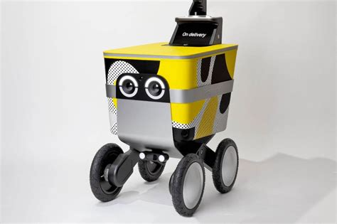 postmates  test delivery robots  san francisco sidewalks delivery robot robot robot