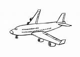Boeing sketch template