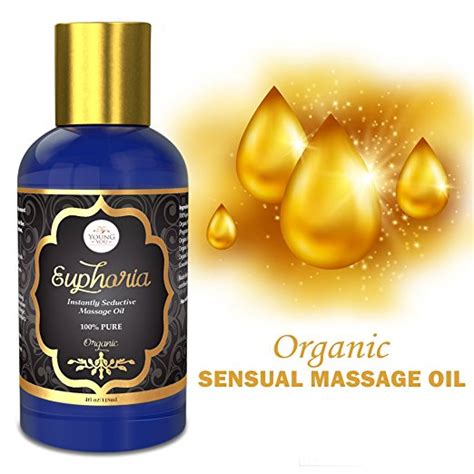 euphoria sensual massage oil silky smooth lubricant sex oil for