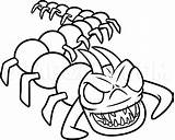Centipede Drawing Dragoart sketch template