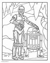 Coloring Wars Star Pages Disney Printable Kids Visit R2 Adult 3po sketch template
