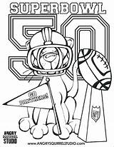 Coloring Pages Panther Broncos Denver Bowl Super Pink Carolina Panthers Printable Bronco Football Color Print North Superbowl Ford Sheets Silhouette sketch template