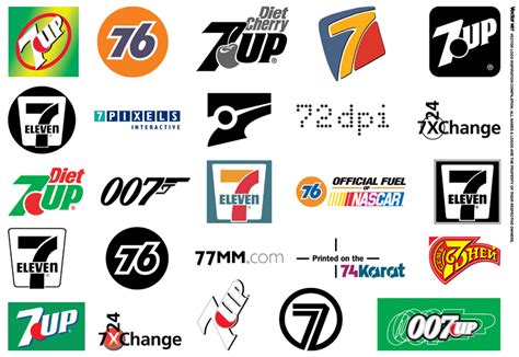 number logos