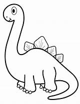 Dinosaur Toddler sketch template