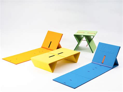 threefold foldable furniture  picnic  mat  stool  lounger