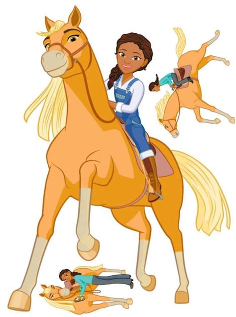 spirit riding  pru chica linda wall sticker set etsy