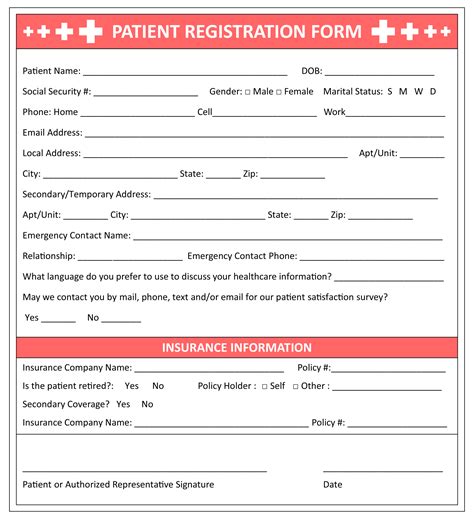 medical office forms templates printable