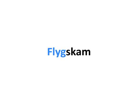 flygskam