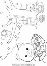 Sylvanian Calico Critters Coloriages Families Coloriage Familles Comptines Dessin sketch template