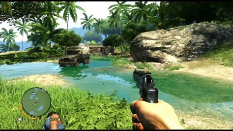 far cry 3 ps3 gameplay hunting driving gathering crafting combat