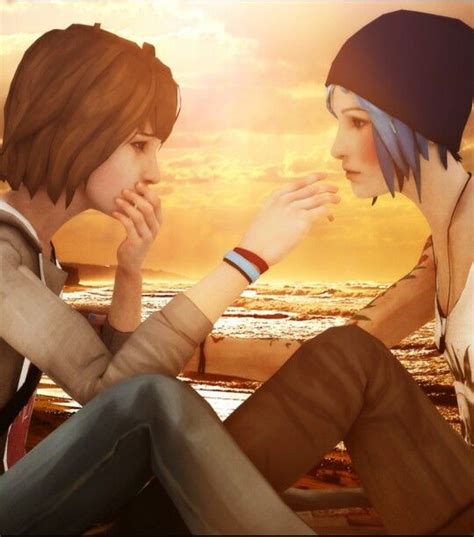 max x chloe life is strange life is strange fanart blue haired girl