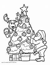 Coloring Xmas Pages Printable Comments sketch template