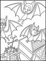 Vampirina Bat sketch template