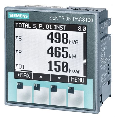 siemens power meter  dc  ac input voltage  phase     amps accuracy