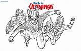 Ultraman Ausmalbilder sketch template