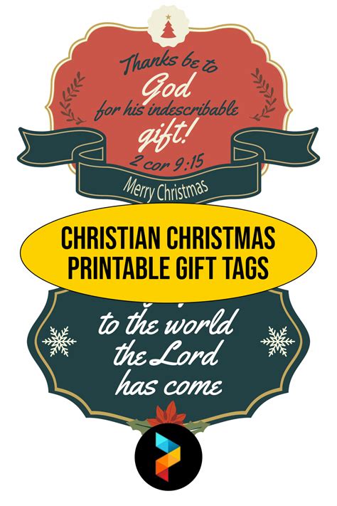 christian christmas printable gift tags     printablee