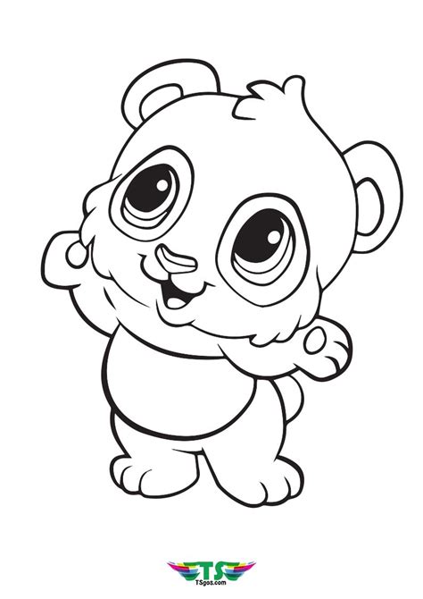 cute panda coloring page  toddler tsgoscom