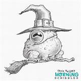 Scribbles Ryniak Witch Toad Monsters Drawing Scribble Ecosia Nmx sketch template