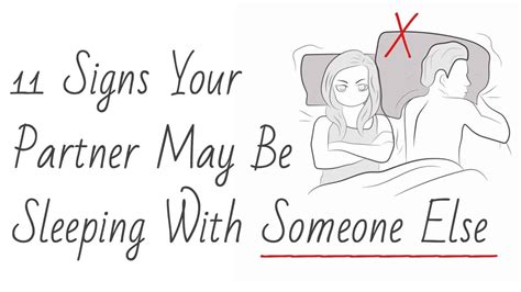 11 signs your partner may be sleeping with someone else