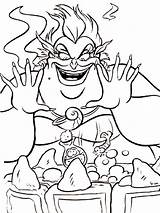 Ursula Coloring Pages Printable sketch template