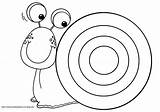 Escargot Printemps Gommettes Imprimer Maternelle Activité Animaux sketch template