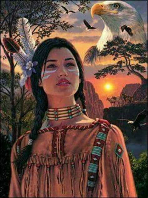 Native American Wisdom Native American Paintings Native American