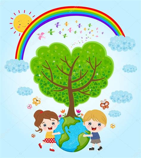 Niños Sosteniendo La Tierra Con Amor En 2020 Afiches Del Medio
