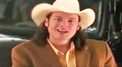 awkward commercial shows a mullet sporting blake shelton chatting about trucks country music