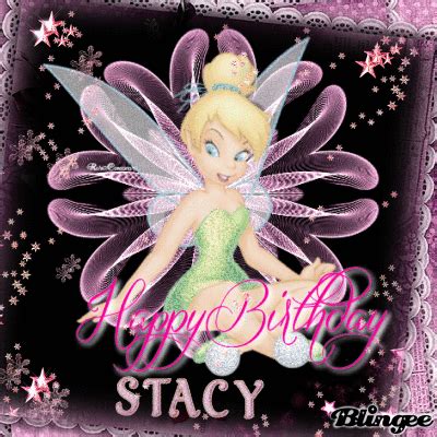 tinkerbell happy birthday picture  blingeecom