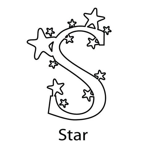 star shape coloring page  getcoloringscom  printable colorings